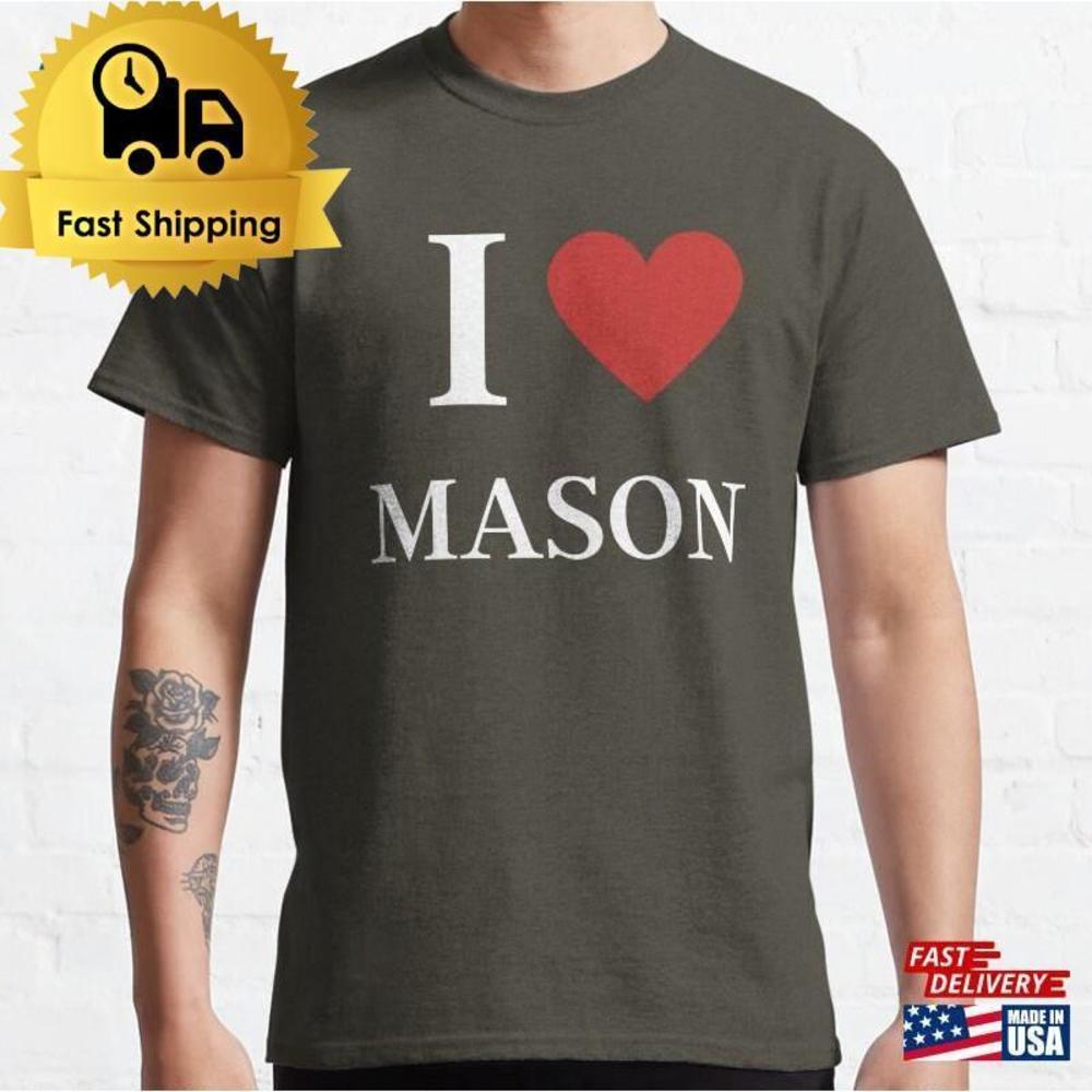 I Love Mason Classic T-Shirt 1